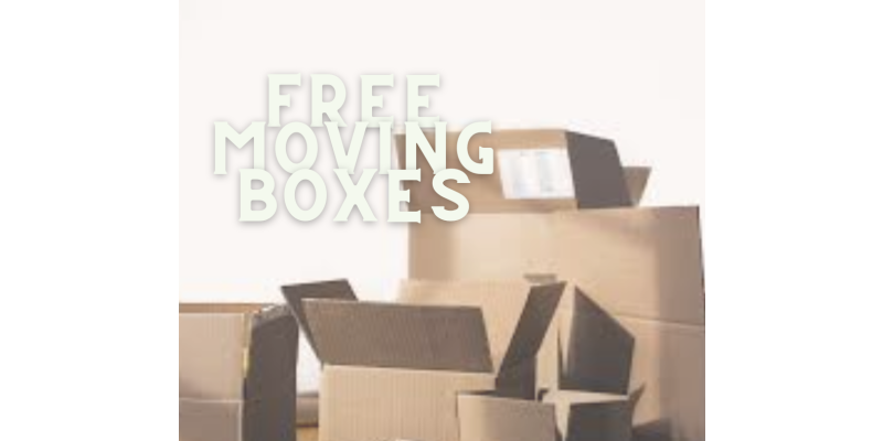 Free Moving Boxes and Supplies  for Packing