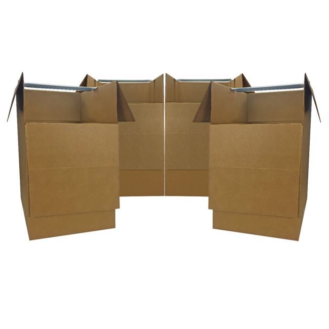 4 Wardrobe Moving Boxes