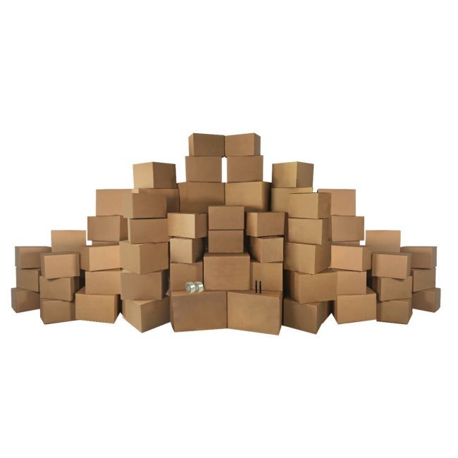 UBMOVE Economy Moving Kit #6 Content: 67 Boxes and Fewer Supplies