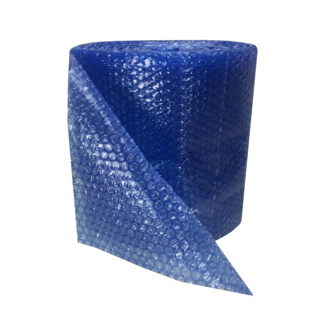 Small Bubble Blue Cushion Roll size 12