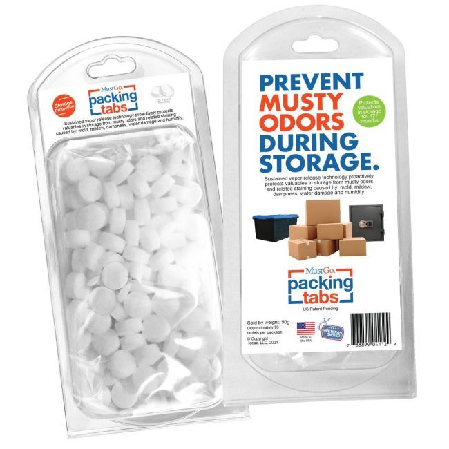 Must Go Tabs to prevent musty orders in Storage | uBoxes