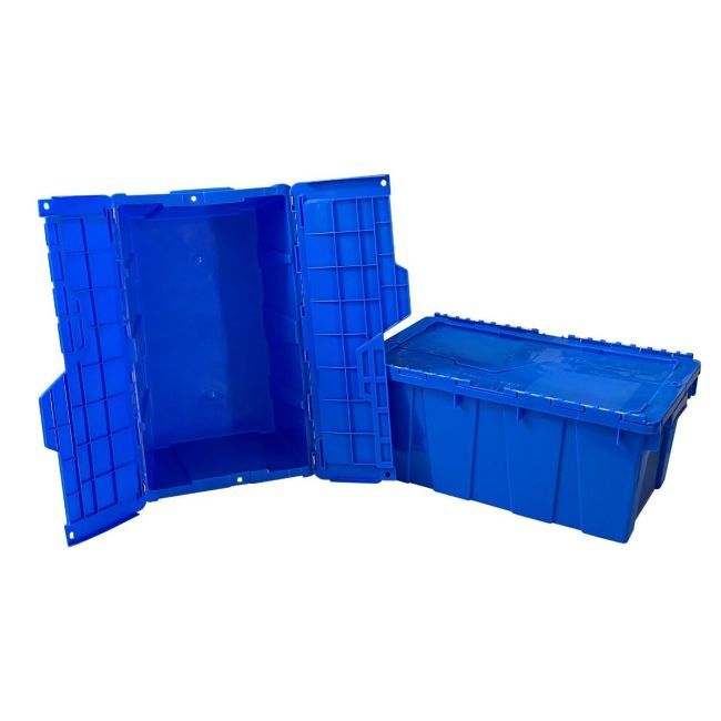 The Plastic Crate with Lid 19.5