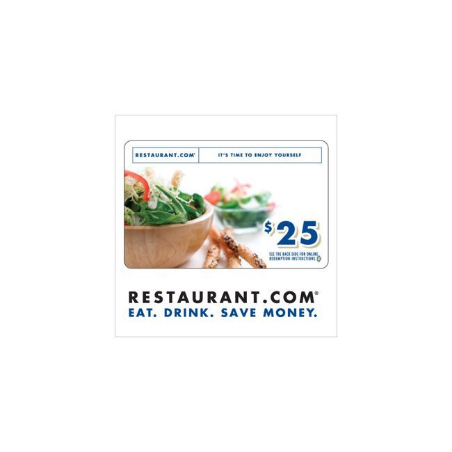 restaurant.com card for | uBoxes