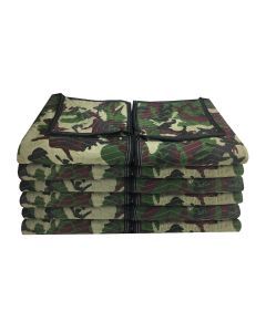 Camouflage Moving Blankets 65lbs/doz (12 Pack)