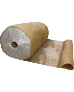 Kraft-Backed Bubble Roll 125' x 36" Wide