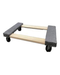 4 Wheel Dolly 18"x30" Economy with 3" Black Wheel