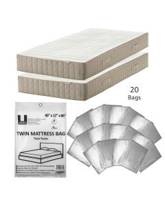 Twin Mattress Cover - 20 Pack