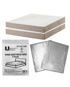 King Mattress Cover - 2 Pk