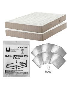 Queen Mattress Cover -12 Pk