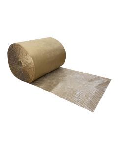 Kraft-Backed Bubble Roll 125' x 24" Wide