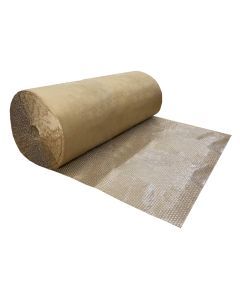 Kraft-Backed Bubble Roll - 125' X 48" Wide