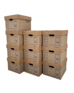 File Storage Boxes 10 Pack 200# Strength