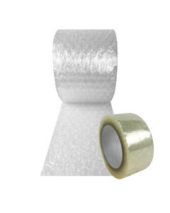 TV Moving Box Supplies - Large Bubble & Tape
