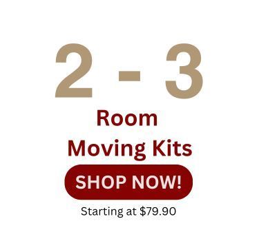 2 Moving Boxes and Supplies Kits